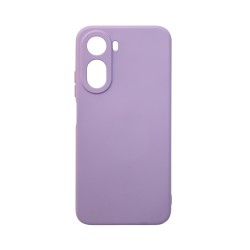 Capa de Silicone com Moldura de Câmera para Xiaomi Redmi A7 Pro Roxo
